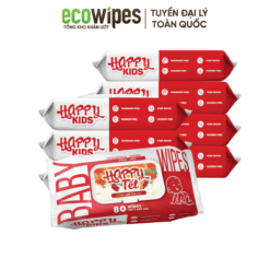 Khăn Ướt Happy Kids Cho Em Bé