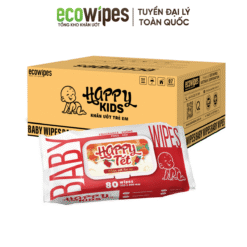 Khăn Ướt Happy Kids Cho Em Bé