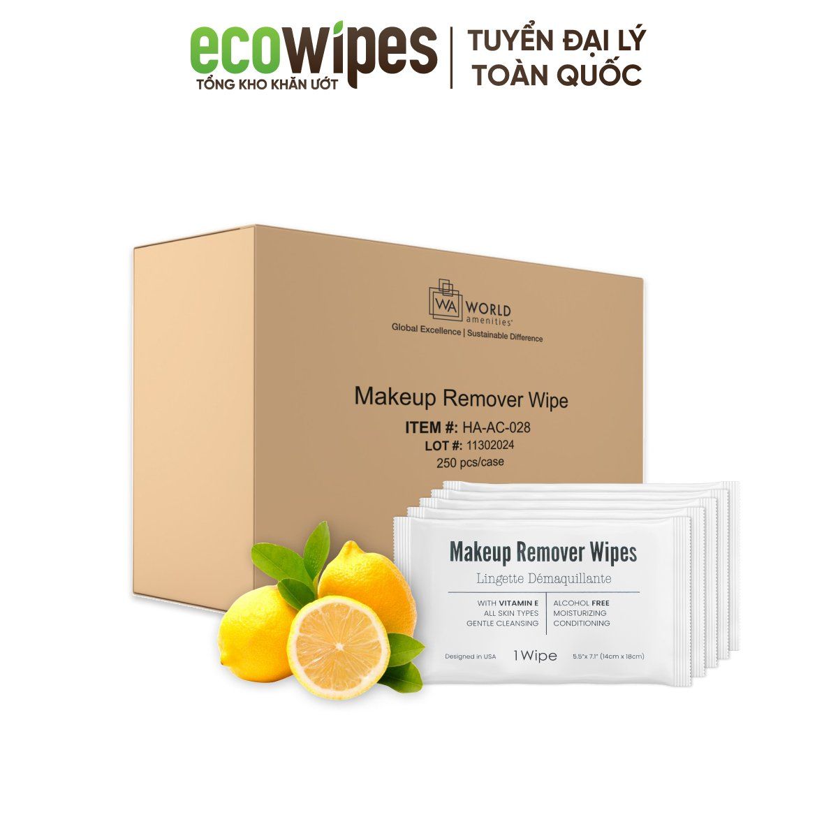 Khăn Ướt Tẩy Trang 1 Tờ