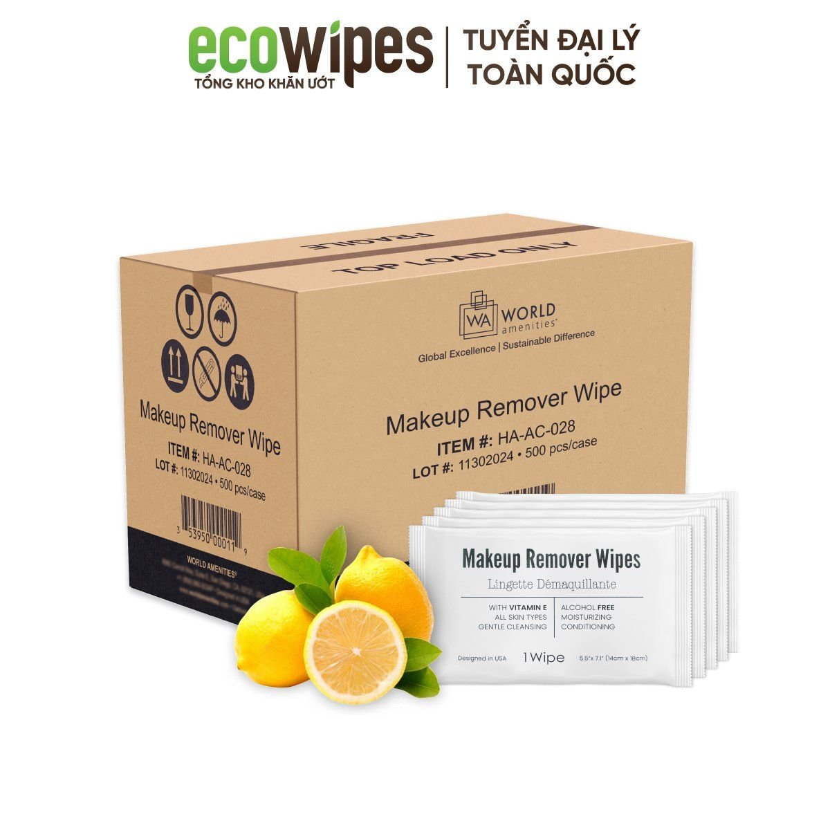 Khăn Ướt Tẩy Trang 1 Tờ